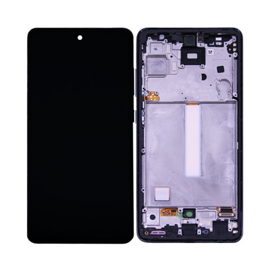 Touch+Display+Frame Samsung Galaxy A52s 5G 2021/A528 Service Pack Black